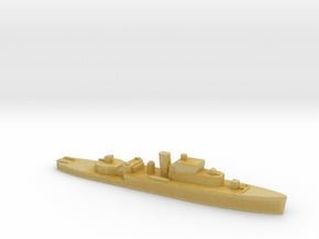 HMS Grimsby 1:1800 WW2 escort sloop in Tan Fine Detail Plastic