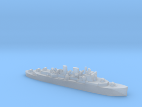 HMCS Prince Robert 1:1800 WW2 AA cruiser in Clear Ultra Fine Detail Plastic