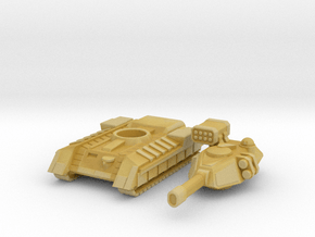 Terran Main Battle Tank in Tan Fine Detail Plastic