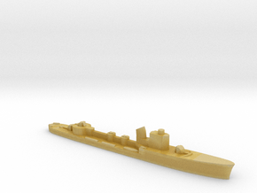 Italian Spica class WW2 torpedo boat 1:1800 in Tan Fine Detail Plastic