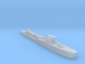 Italian Orsa WW2 torpedo boat 1:3000 in Clear Ultra Fine Detail Plastic