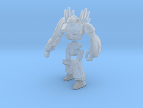 Mayan Doom Bot #1 in Clear Ultra Fine Detail Plastic