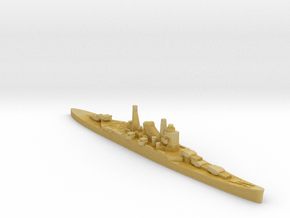 IJN Suzuya cruiser 1:3000 WW2 in Tan Fine Detail Plastic