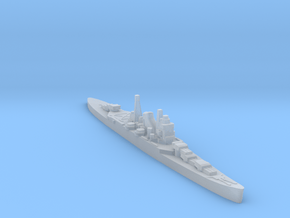 IJN Kumano cruiser 1:3000 WW2 in Clear Ultra Fine Detail Plastic
