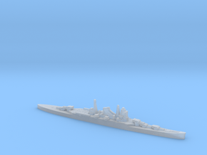 IJN Mogami cruiser 1940 1:2400 WW2 in Clear Ultra Fine Detail Plastic