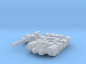 Colonial Main Battle Tank in Clear Ultra Fine Detail Plastic