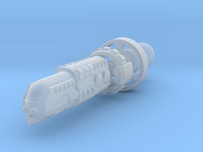 ISN Battleship in Clear Ultra Fine Detail Plastic