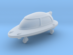 Space Car 1 in Clear Ultra Fine Detail Plastic