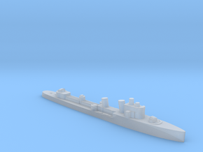 Italian Ostro destroyer WW2 1:1800 in Clear Ultra Fine Detail Plastic