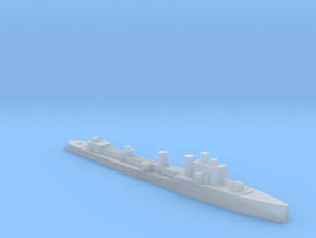 Italian Ostro destroyer WW2 1:2400 in Clear Ultra Fine Detail Plastic