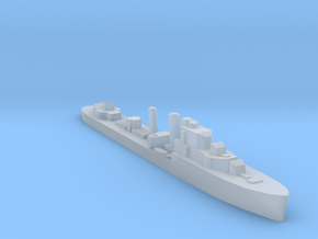 HMS Isis destroyer 1:1800 WW2 in Clear Ultra Fine Detail Plastic