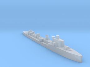 Italian Nembo destroyer WW2 1:3000 in Clear Ultra Fine Detail Plastic