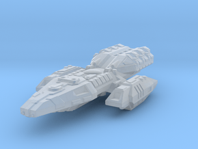 Colonial Cruiser in Clear Ultra Fine Detail Plastic