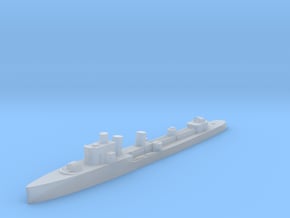 Italian Aquilone destroyer WW2 1:3000 in Clear Ultra Fine Detail Plastic