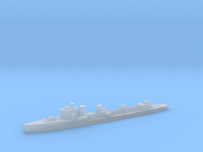 Italian Euro destroyer WW2 1:1800 in Clear Ultra Fine Detail Plastic