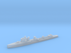 Italian Euro destroyer WW2 1:2400 in Clear Ultra Fine Detail Plastic