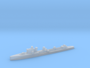 Italian Euro destroyer WW2 1:3000 in Clear Ultra Fine Detail Plastic