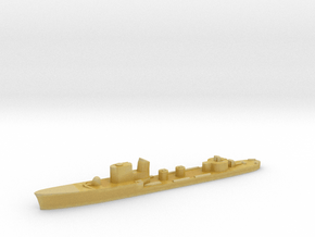 Italian Aldebaran torpedo boat 1:3000 WW2 in Tan Fine Detail Plastic
