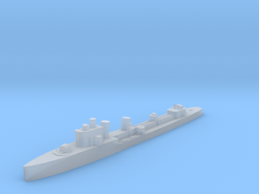 Italian Borea destroyer 1:1800  WW2 in Clear Ultra Fine Detail Plastic