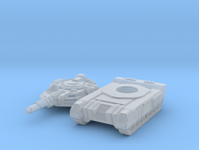 Terran Laser Tank in Clear Ultra Fine Detail Plastic