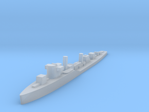 Soviet Molniya guard ship 1:1800 WW2 in Clear Ultra Fine Detail Plastic