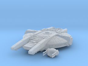 YT-2350 Military Transport, Flying in Clear Ultra Fine Detail Plastic