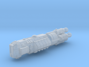MCSF Battleship in Clear Ultra Fine Detail Plastic