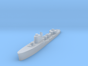 Italian Calipso torpedo boat 1:1800 WW2 in Clear Ultra Fine Detail Plastic