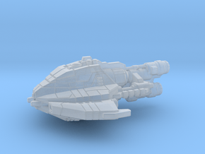 Galimek Command Ship in Clear Ultra Fine Detail Plastic