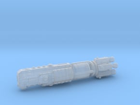 MCSF Space Control Ship in Clear Ultra Fine Detail Plastic