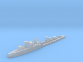 Soviet Groza guard ship 1:1800 WW2 in Clear Ultra Fine Detail Plastic