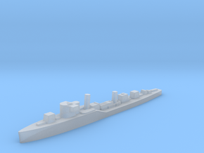Soviet Groza guard ship 1:2400 WW2 in Clear Ultra Fine Detail Plastic