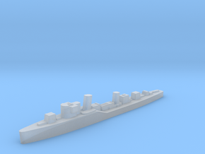 Soviet Groza guard ship 1:3000 WW2 in Clear Ultra Fine Detail Plastic