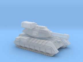Terran Main Battle Tank, 1-piece. in Clear Ultra Fine Detail Plastic
