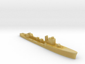 Italian Libra torpedo boat 1:1800 WW2 in Tan Fine Detail Plastic