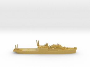 USS Norton Sound seaplane tender 1:1800 WW2 in Tan Fine Detail Plastic