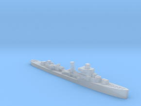 USS Davis destroyer late war 1:1800 WW2 in Clear Ultra Fine Detail Plastic