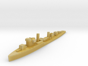 Soviet Shtorm guard ship 1:1800 WW2 in Tan Fine Detail Plastic