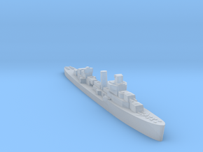 USS Davis destroyer 1940 1:3000 WW2 in Clear Ultra Fine Detail Plastic