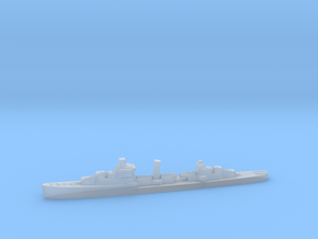 USS Jouett destroyer 1940 1:2400 WW2 in Clear Ultra Fine Detail Plastic