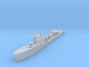 Italian Perseo torpedo boat 1:1800 WW2 in Clear Ultra Fine Detail Plastic