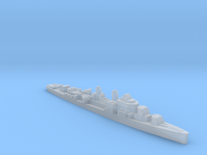 USS Allen M. Sumner destroyer 1945 1:1800 WW2 in Clear Ultra Fine Detail Plastic