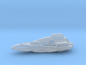 Unification Cruiser in Clear Ultra Fine Detail Plastic