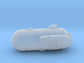 Unification Tanker in Clear Ultra Fine Detail Plastic