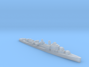 USS Allen M. Sumner destroyer 1944 1:2400 WW2 in Clear Ultra Fine Detail Plastic