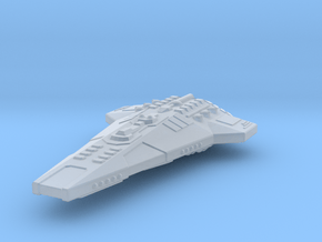 Nomad Battleship in Clear Ultra Fine Detail Plastic