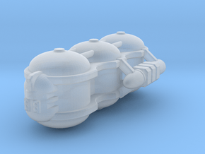Nomad Tanker in Clear Ultra Fine Detail Plastic