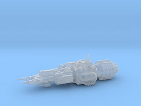Junker Battleship in Clear Ultra Fine Detail Plastic