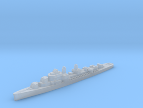 USS Gwin destroyer ml 1:1800 WW2 in Clear Ultra Fine Detail Plastic