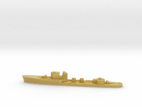 Italian Lince torpedo boat 1:3000 WW2 in Tan Fine Detail Plastic